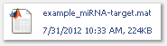 example_miRNA-target.mat